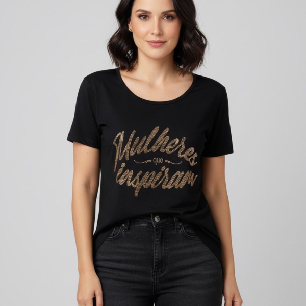 Bata Preta em Pedraria